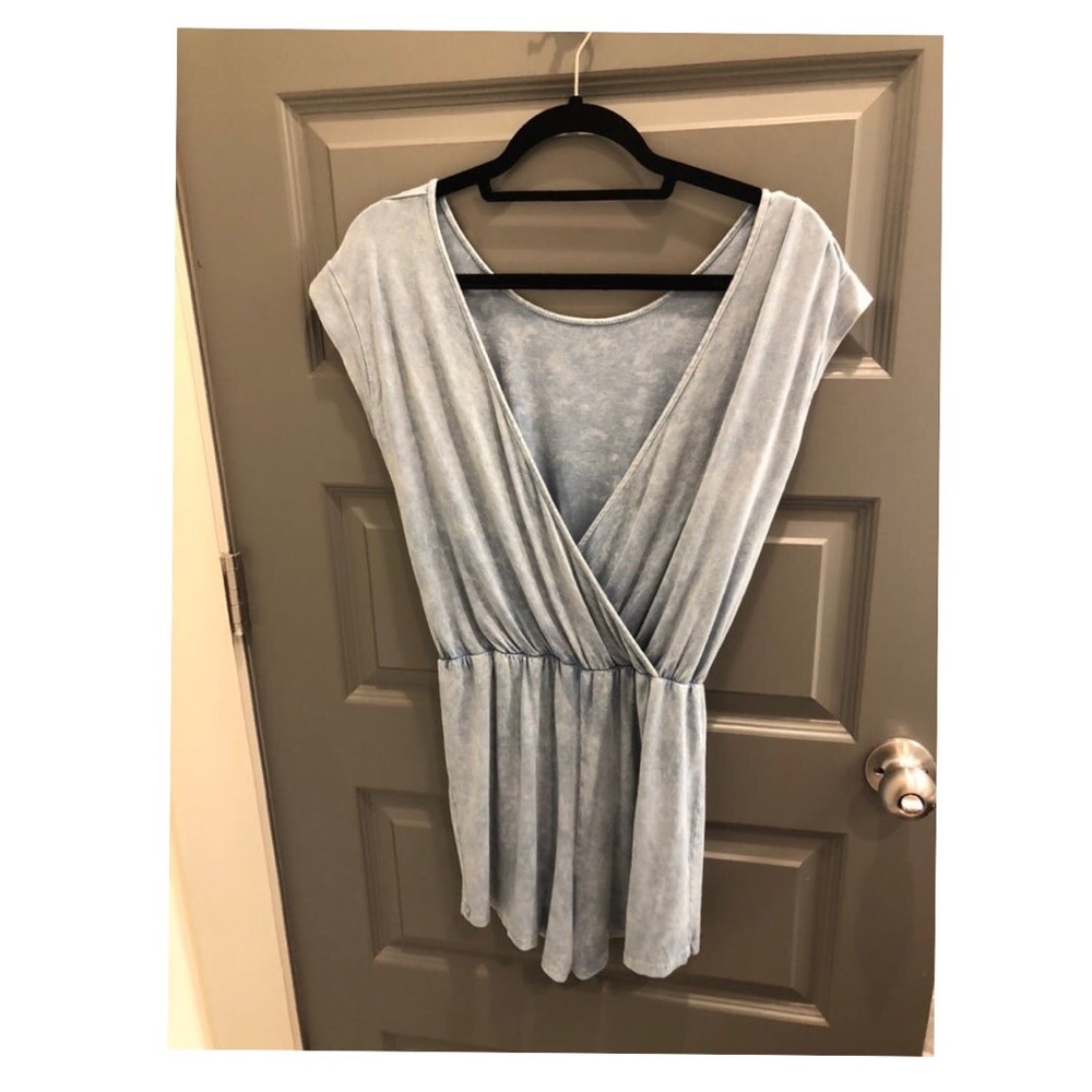 Blue Romper